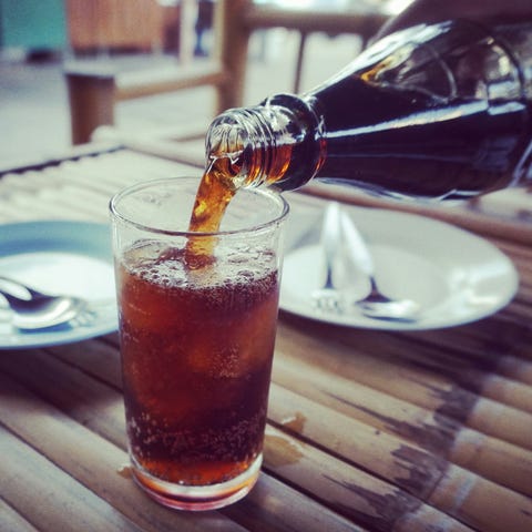 Pouring Cola