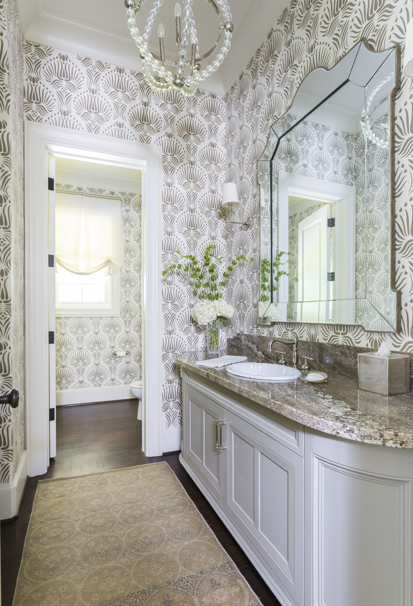 Powder Room Wallpaper