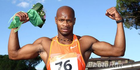 Jamaican sprinter Asafa Powell