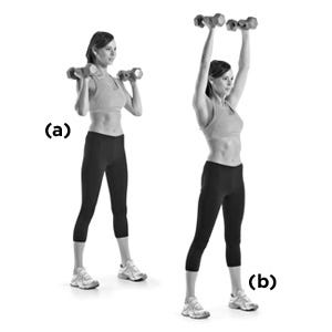 Overhead Dumbbell Press