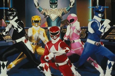 image of the power rangers series