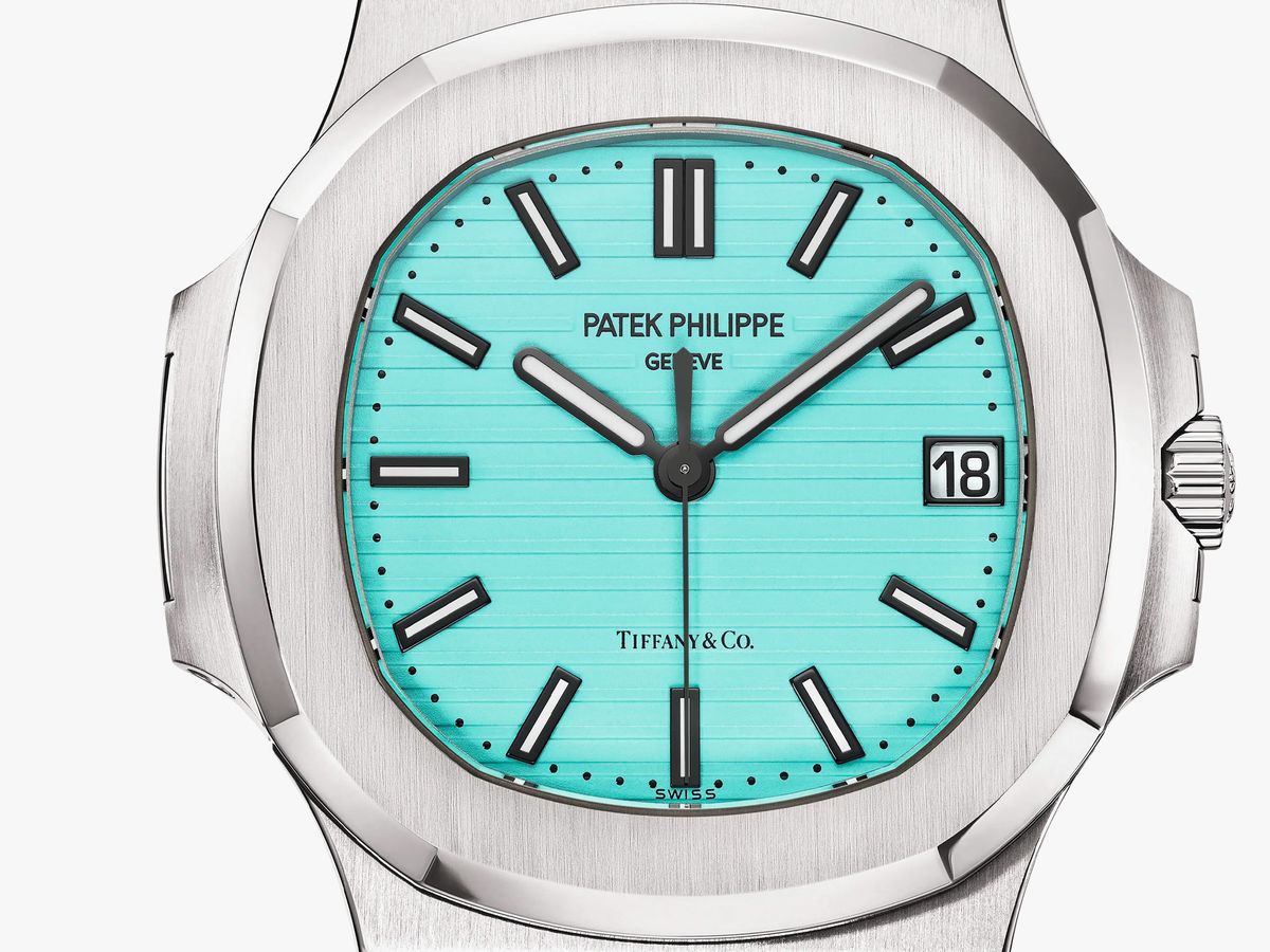 Patek Philippe's Nautilus Watch Returns in Tiffany Blue - The New York Times