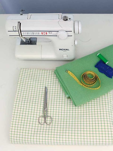 Sewing machine, Sewing, Green, Sewing machine needle, Home appliance, Design, Art, Linens, Craft, Household appliance accessory, 