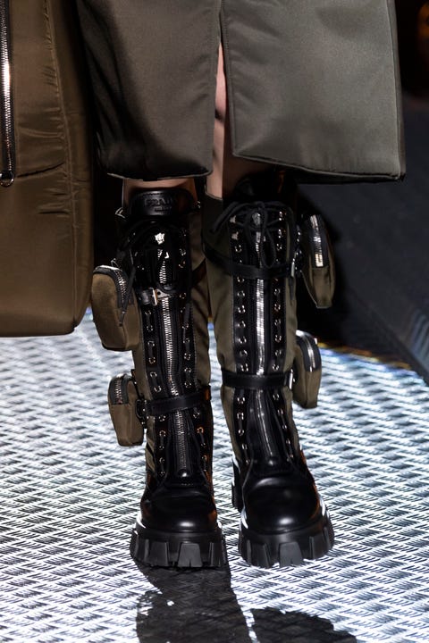 prada biker boots dupe