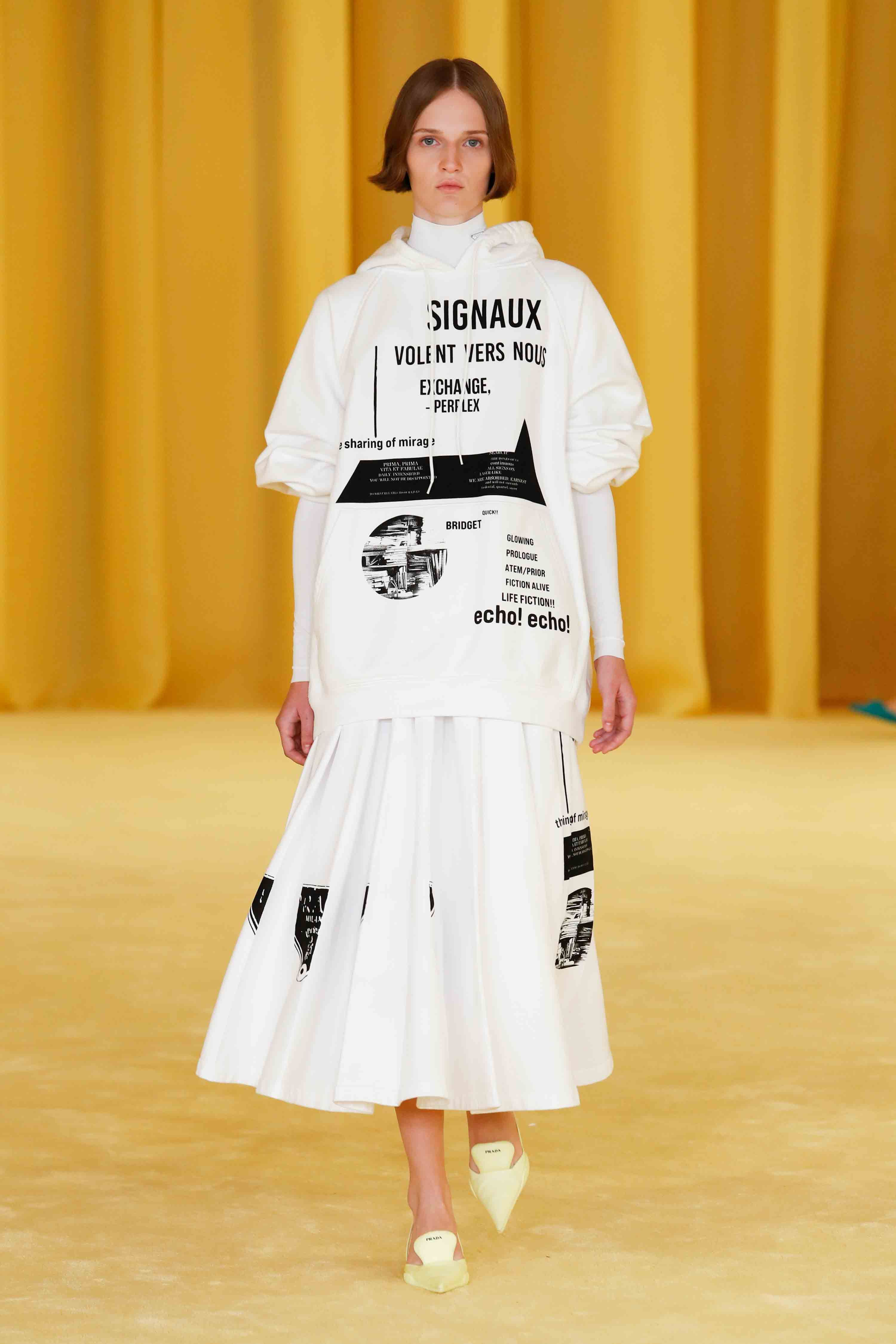 Miuccia Prada Raf Simons Debut First Prada Collaboration