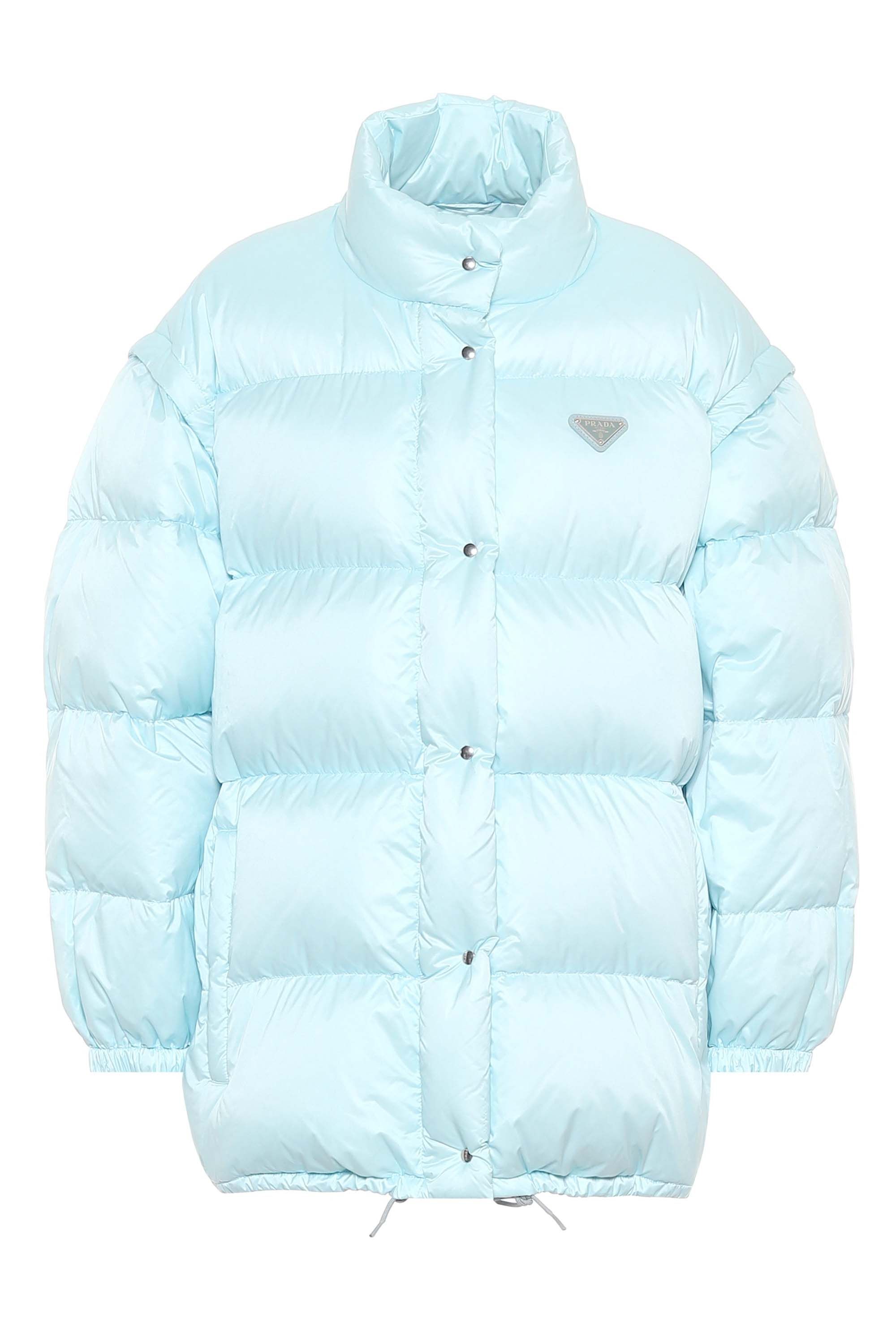 prada blue puffer