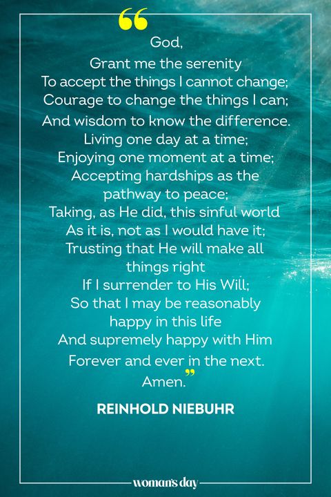 best prayers for anxiety serenity prayer by reinhold niebuhr