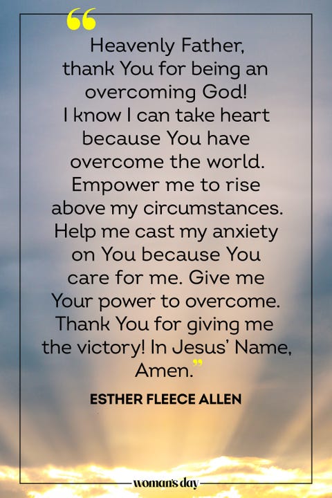 best prayers for anxiety by esther fleece allen