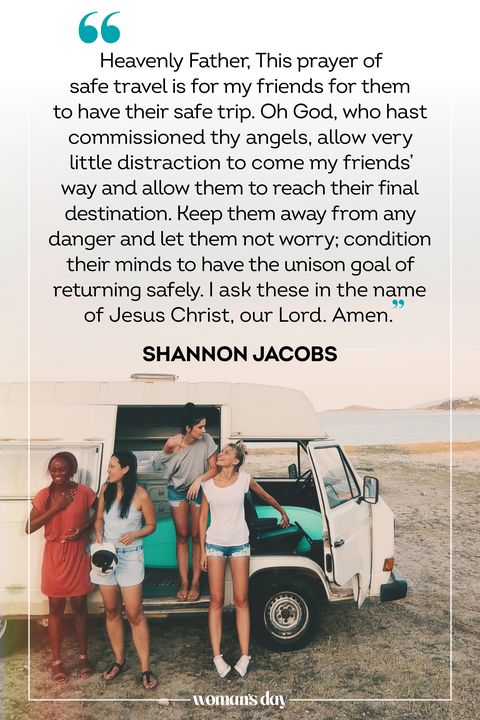 prayer for safe travel shannon jacobs