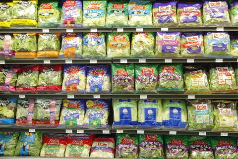 Packaged Salad Is The Second Fastest Selling Item On Grocery Shelves