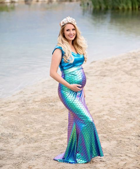 mermaid maternity costume