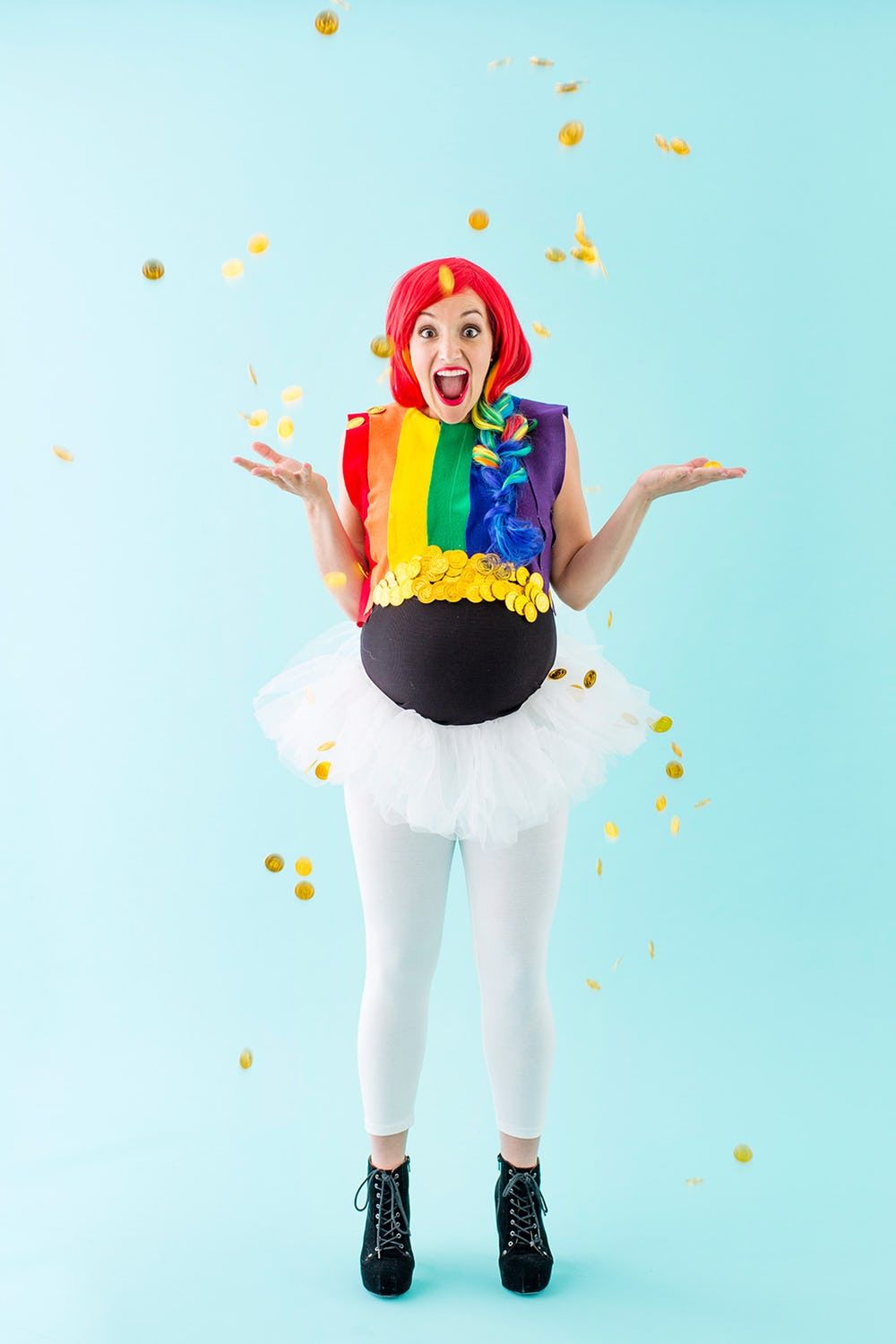 pregnant christmas costume