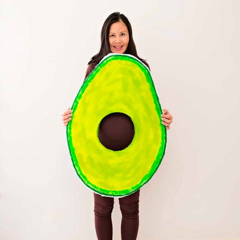 pregnant halloween costume avocado