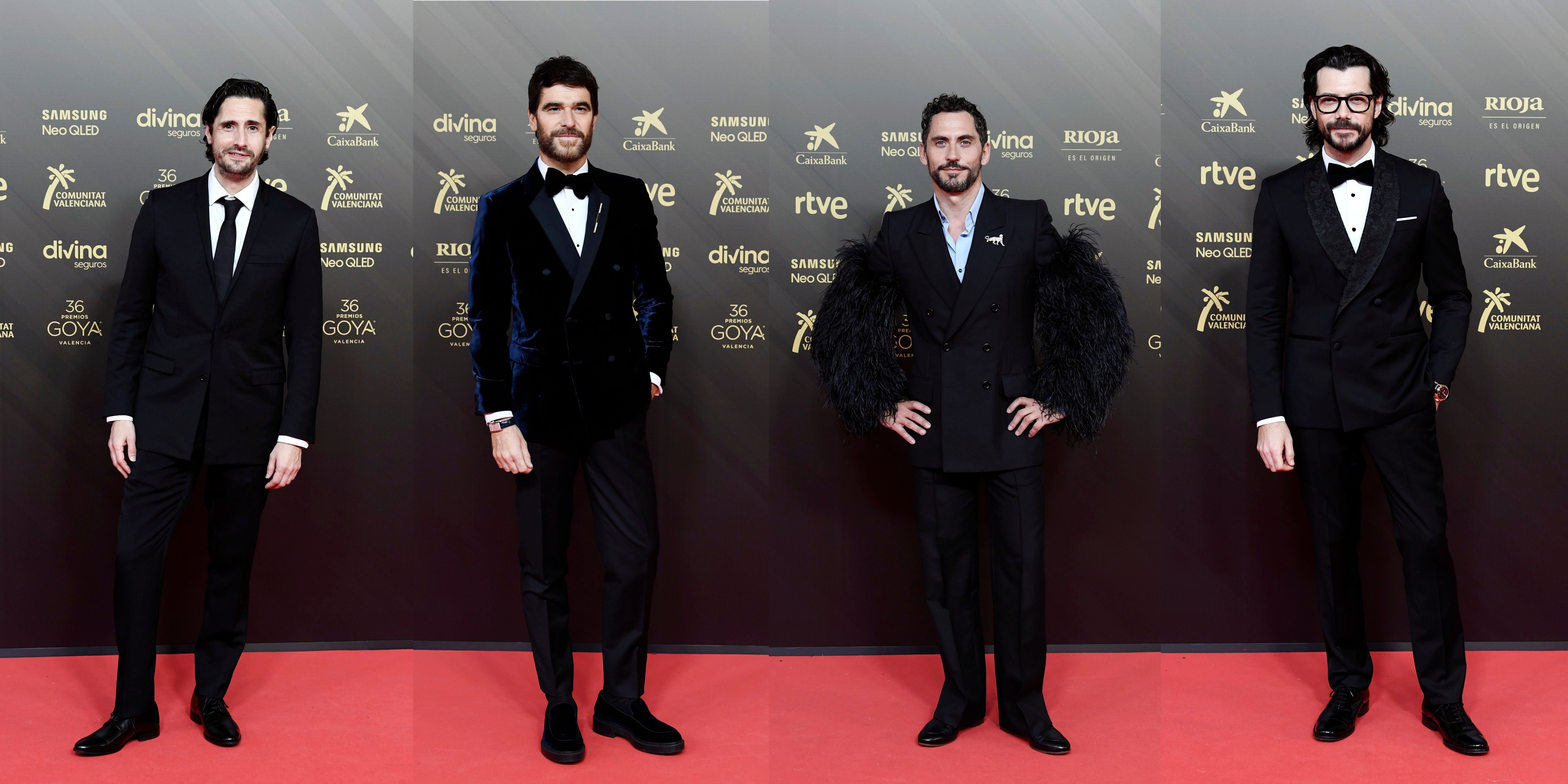 Goya 2022: los hombres mejor vestidos de la alfombra roja