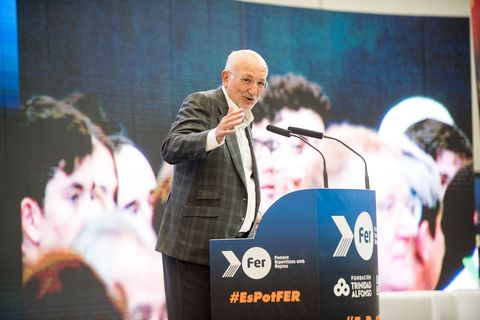 Juan Roig durante la presentación del Proyecto Fer 2019