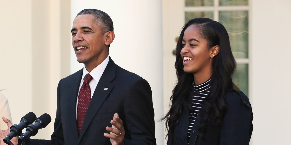 Daughter guy white obama dating Malia Obama