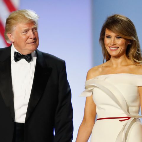 president donald trump attends inauguration freedom ball