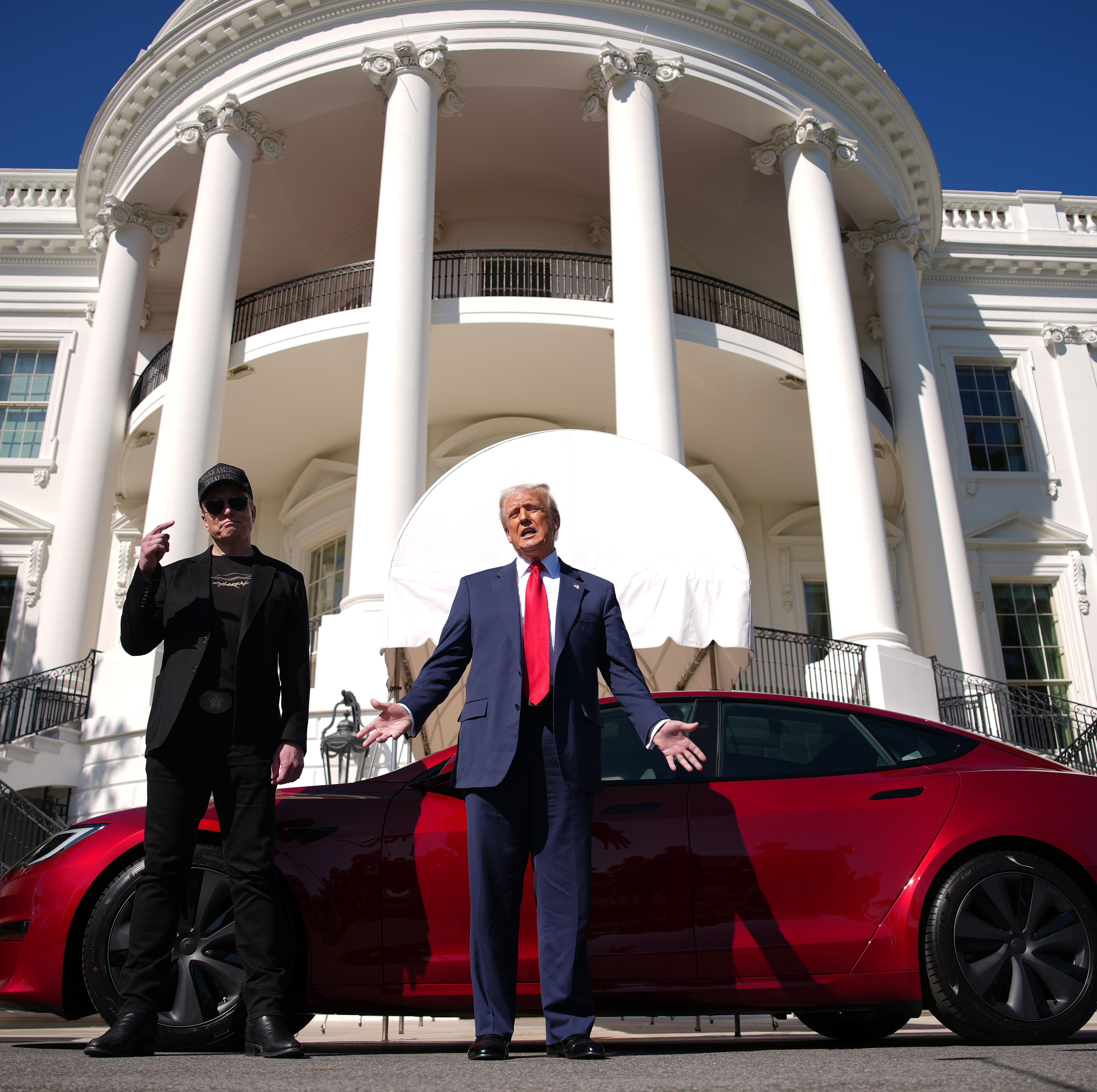 The Tesla Ad on the White House Grounds Was Envelope Pushing Taken to the Extreme