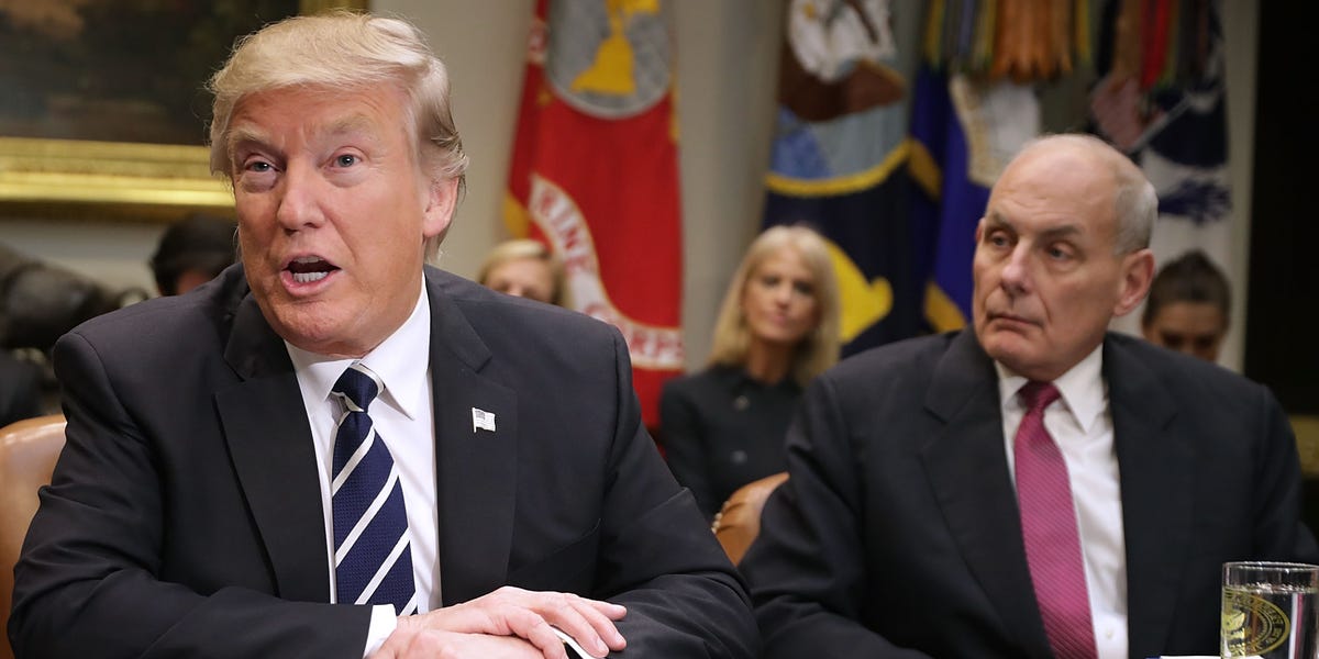 General John Kelly Is Either Pissed at Trump or a Plate of Croissants