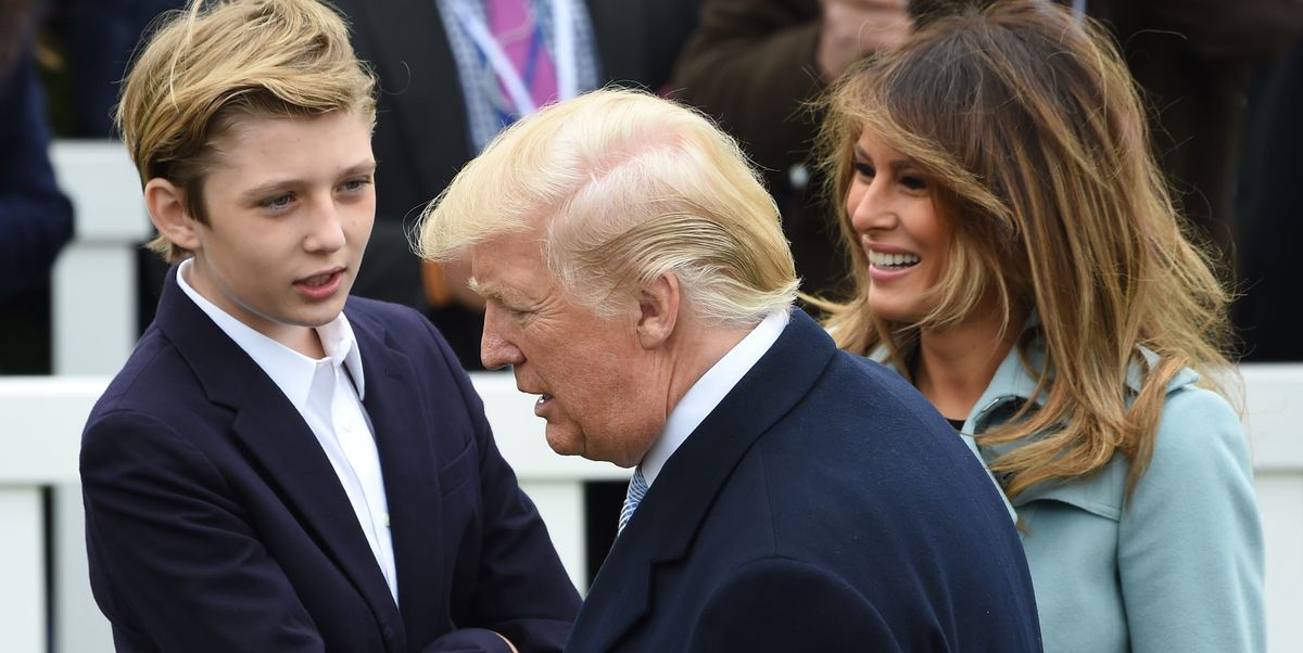 Trump Would Have A Hard Time Letting Barron Play Football