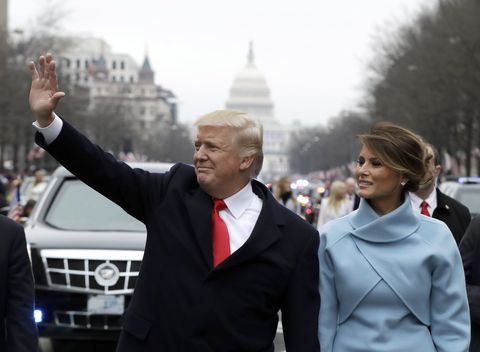 parade celebrates presidential inauguration of donald trump