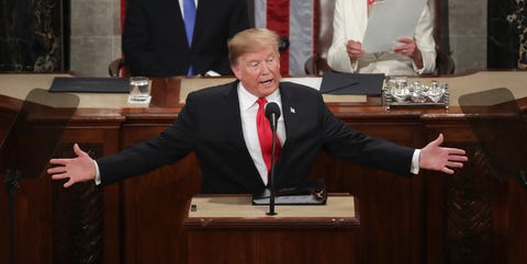 President Trump Delivers State Of The Union Address To Joint Session Of Congress President Trump Delivers State Of The Union Address To Joint Session Of Congress