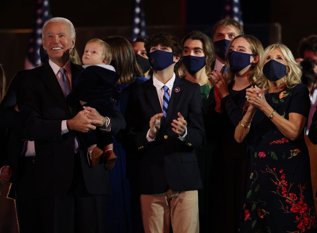 Who Are Joe Biden's Children—Hunter, Ashley, Beau, And Naomi?