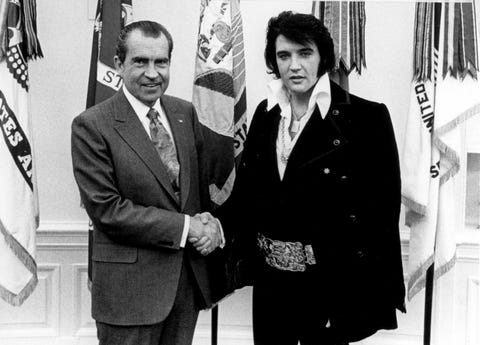 Elvis and Nixon elvis and nixon