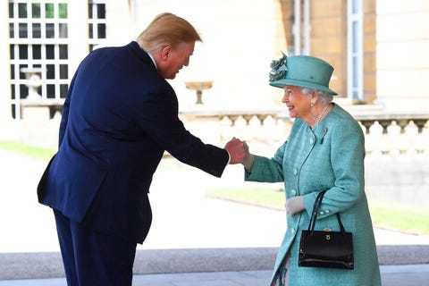 The Queen's Brooch for Trump's Latest U.K. Visit Has Left Fans Disappointed
