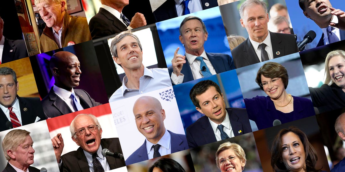 Full List of Democratic Candidates in the Primary Debates Which