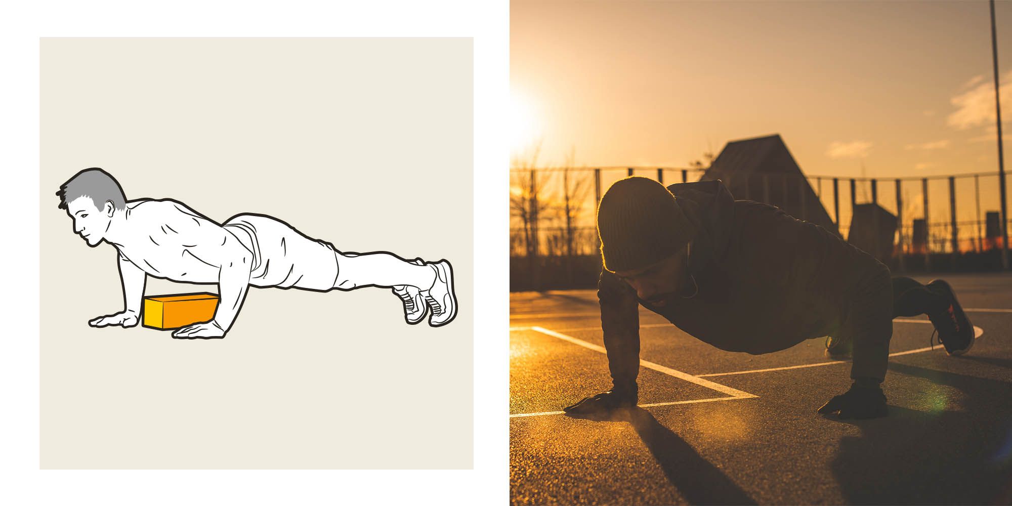 How To Do A Press Up 7 Bodyweight Progressions That Will Help You Build More Muscle