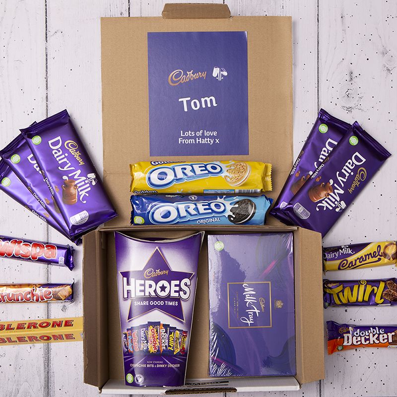 Extra Large 22pcs Cadbury Gift Box,Chocolate Hamper,With personalised message!  