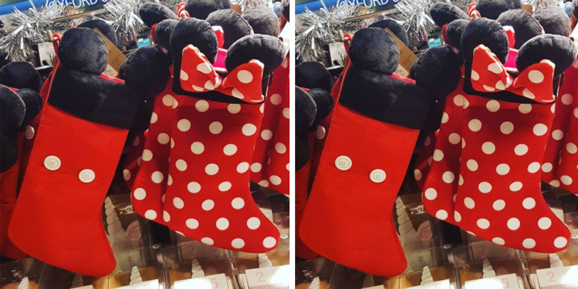 red stockings primark