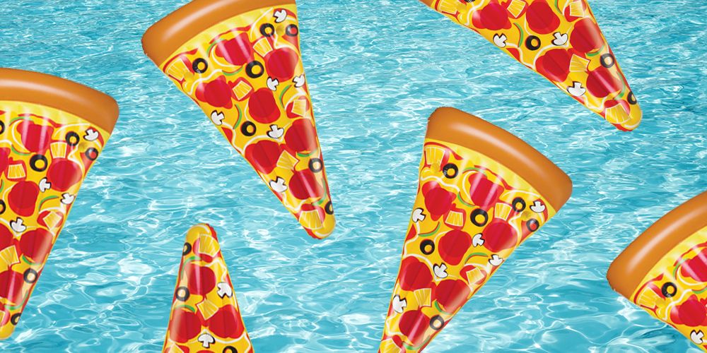 Pizza Pool Floats Pizza Pool Floats