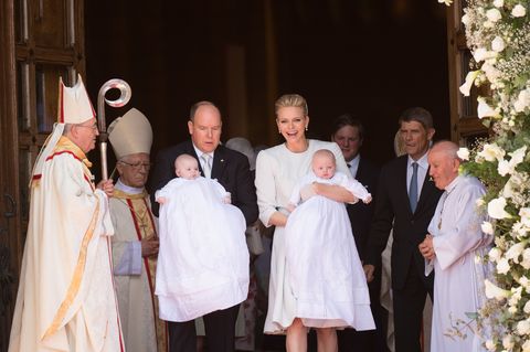 monaco baptism of the princely children at the monaco cathedral