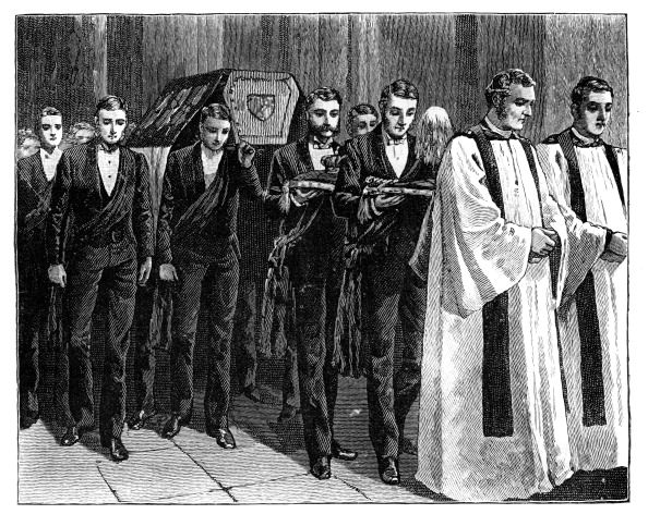 Enterrement du prince Albert, 1861.'s funeral, 1861.