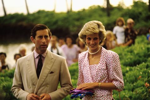 Prince Charles and Princess Diana in Hawaii
