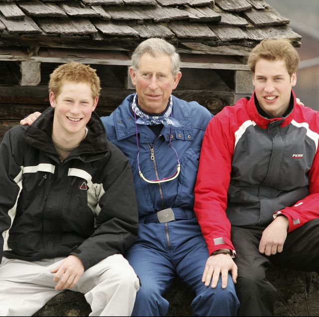 hrh prince of wales  family enjoy skiing holiday in klosters