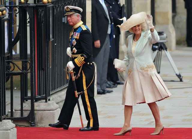 Royal Wedding - Wedding Guests And Party Make Their Way To Westminster Abbey