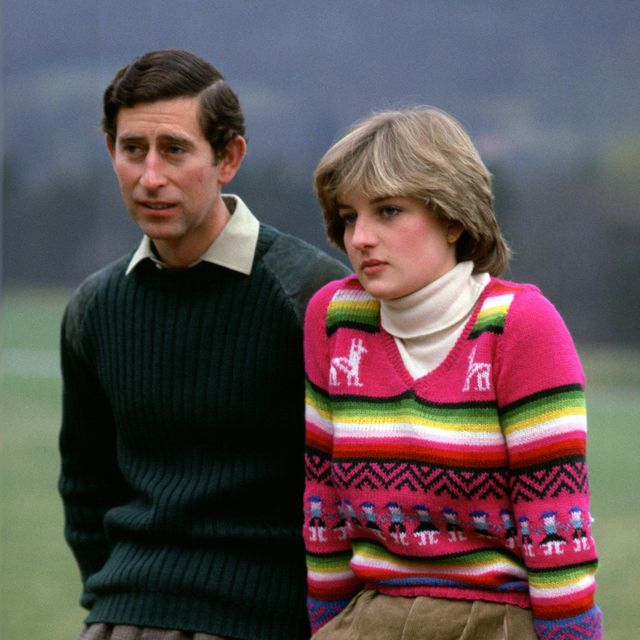 prince charles, prince of wales with his fiance lady diana s
