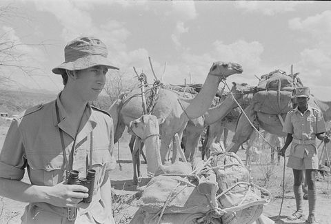 Prince Charles On Safari