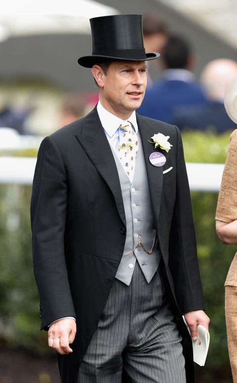Prince Edward Has Worn the Same Tie to Royal Ascot For Years - Prince ...
