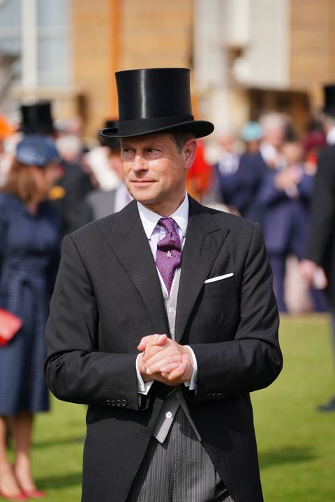 the earl of wessex hosts the queen's garden party at buckingham palace