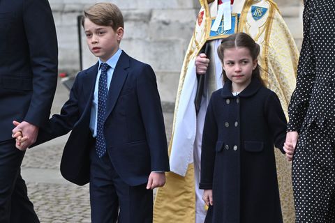 Queen Elizabeth Attends Prince Philip's Memorial Service With Royal ...