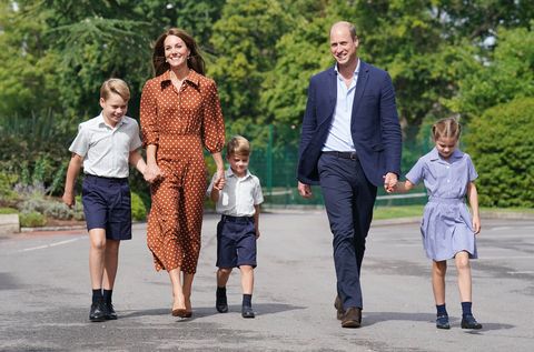 The Princes of Wales with George, Charlotte and Louis