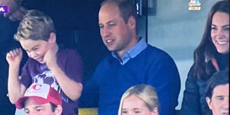 Image result for prince george at soccer game