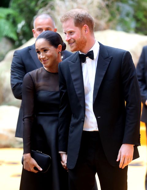 See Meghan Markle Prince Harry 'The Lion King' Premiere Photos