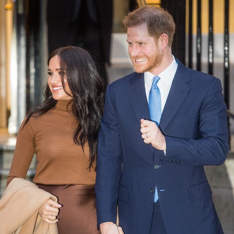 The Duke And Duchess Of Sussex Visit Canada House