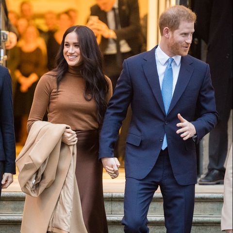 The Duke And Duchess Of Sussex Visit Canada House