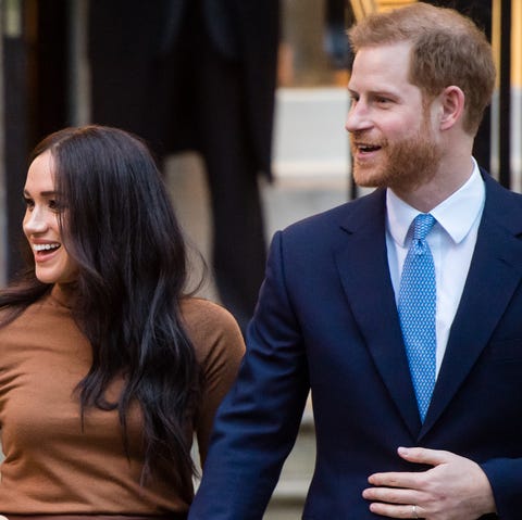 The Duke And Duchess Of Sussex Visit Canada House